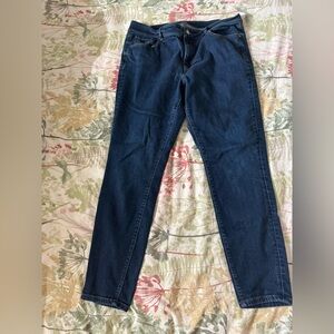 Ann Taylor Dark Blue The Skinny Curvy Jeans